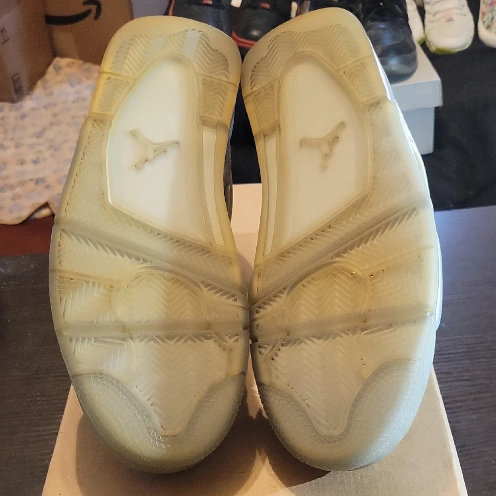 Jordan 4 Retro Rare 30th Anniversary Laser (2015) Mens 10.5 EUC